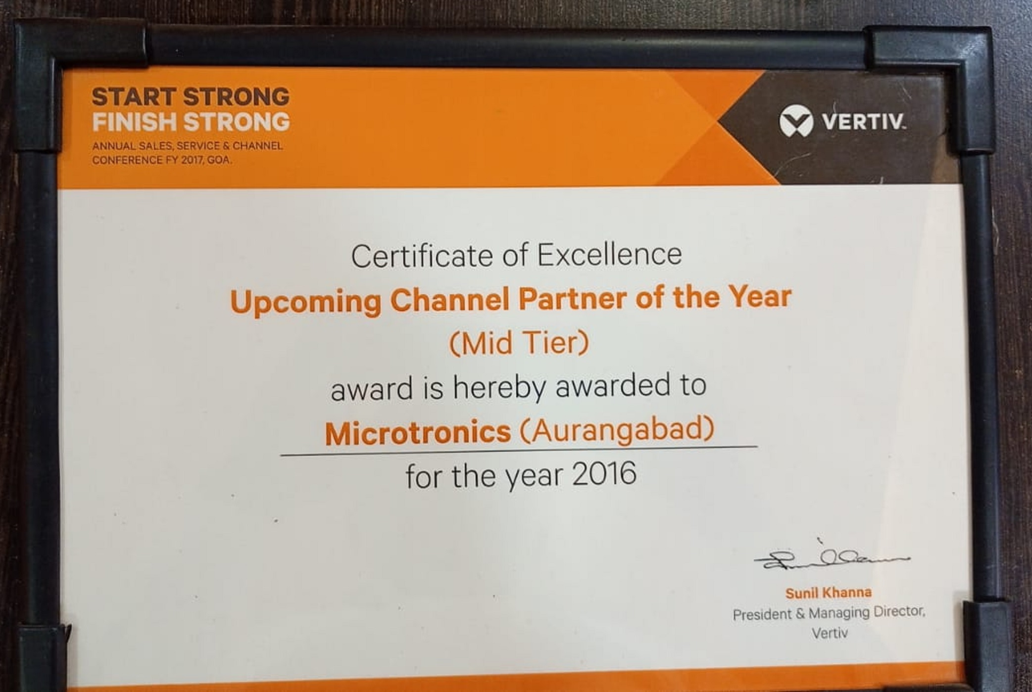 Upcoming Channel Partner of the Year (Mid Tier)